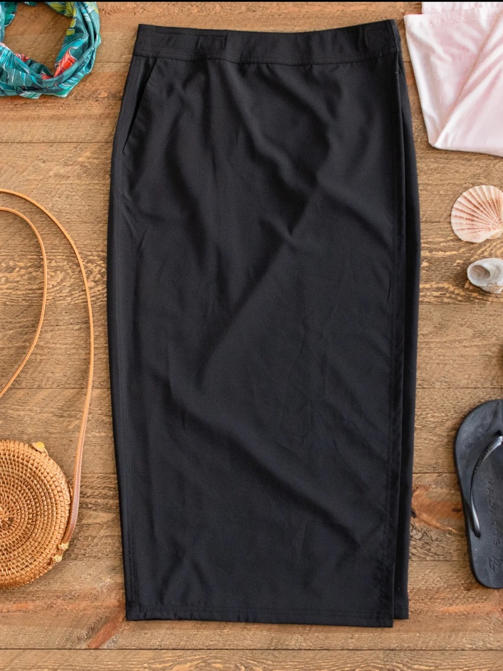 Ripskirt Black Length 4 Women's XL